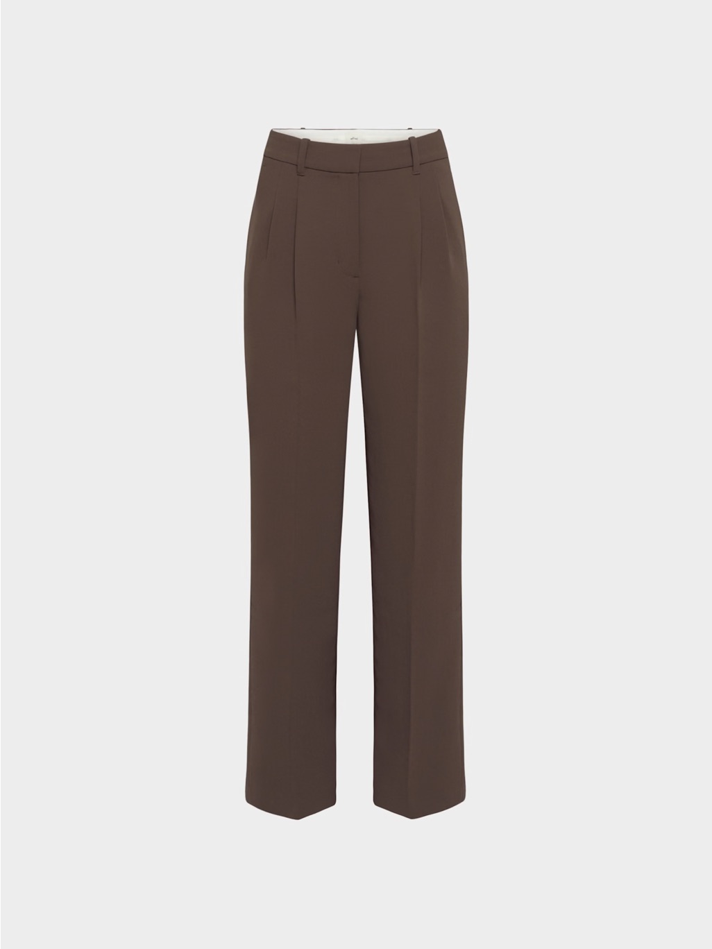 Aritzia Wilfred Effortless Pants - Crepette Fabric Brown Size 4